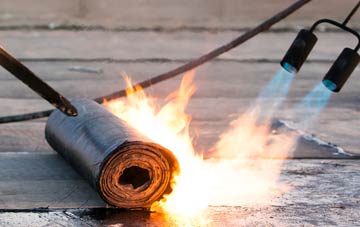Standen Hall asphalt flat roofing repairs
